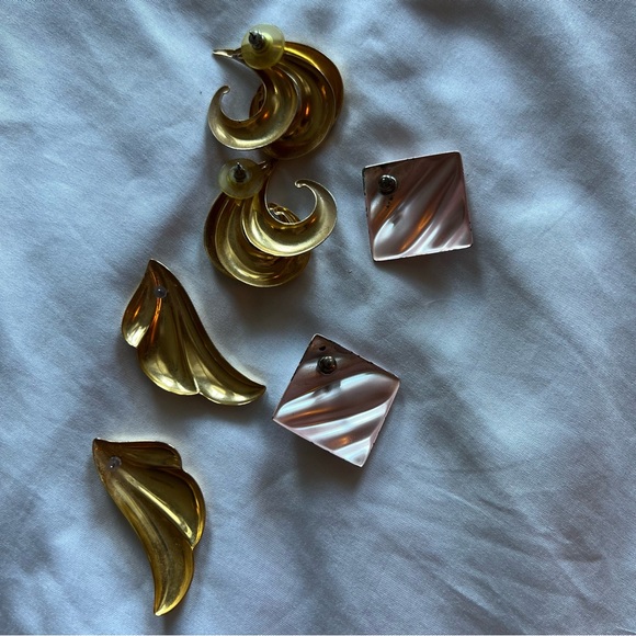 Vintage 80’s Earring Sets - Picture 4 of 4